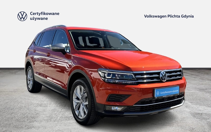 Volkswagen Tiguan Allspace cena 149900 przebieg: 26103, rok produkcji 2019 z Goniądz małe 781